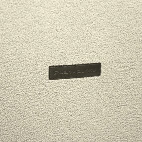 Puof a sacco grigio chiaro con rivestimento in bouclé Seat 100 Lounge – SLOWDOWN