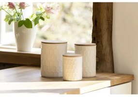 WENKO 54222100 - Scatola MAYA 13x17 cm bianco/marrone