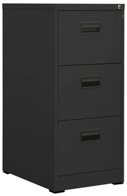 Schedario Antracite 46x62x102,5 Cm İn Acciaio /