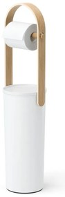 Porta carta igienica bianco in plastica Bellwood – Umbra