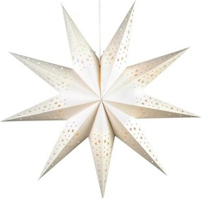 Decorazione luminosa bianca con motivo natalizio ø 75 cm Solvalla - Markslöjd