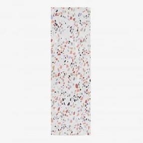 Tappeto In Vinile (200x60 Cm) Zirab Terrazzo Bianco - Sklum