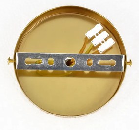 Brilagi - Lampadario a plafone ECLIPSE 5xE14/10W/230V Ø 38 cm nero/oro