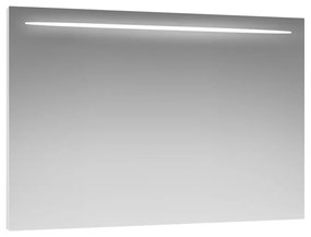 Specchio con illuminazione integrata bagno rettangolare Retroil L 90 x H 70 x P 2 cm grigio / argento