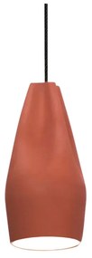 Marset - Pleat Box 13 Lampada a Sospensione E27 Terracotta/Bianco Marset