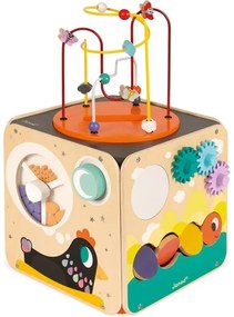 Janod - Blocco interattivo con labirinto MULTI ATTIVITÀ