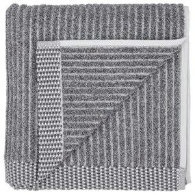 Asciugamano grigio in cotone biologico 50x100 cm Melange - Södahl