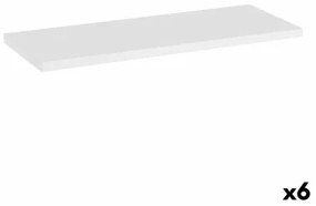 Mensole Confortime Melammina Bianco Legno 20 x 80 x 1,8 cm