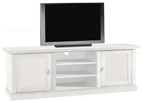 CLIFFORD - mobile porta tv in legno massello 46x160x56