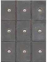 Mindthegap Carta da parati Industrial Metal Cabinets - WP20113