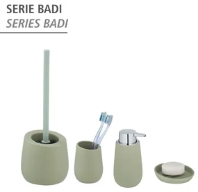 Distributore di sapone in ceramica verde Badi - Wenko