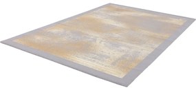 Tappeto in lana beige-grigio 133x180 cm Stratus - Agnella