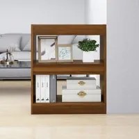 Libreria/Divisorio Rovere Marrone 60x30x72 cm 813601