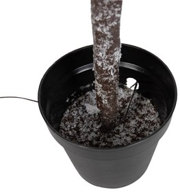 Albero di Natale da esterno da terra 150 cm con LED e timer IP44 - Fuyu