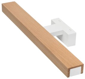 Brilagi- Illuminazione a LED per specchi da bagno WOODY MIRROR LED/8W/230V IP44 quercia/bianco