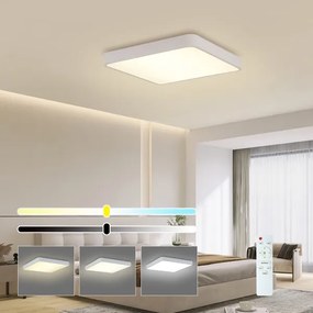 Brilagi - Lampada LED dimmerabile POOL SQUARE LED/48W/230V 3000-6000K 50x50 cm bianco+D