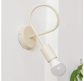 Lampada da parete OXFORD 1xE27/15W/230V colore crema