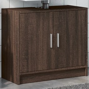 Mobile Lavabo Rovere Fumo 63x29x55 Cm İn Truciolare /