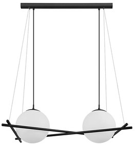 Eglo 39592 - Lampadario su filo SALVEZINAS 2xE27/25W/230V