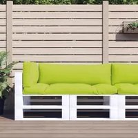 Cuscini per Divano Pallet 3 pz Verde Brillante cod mxl 68063