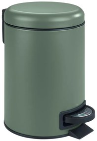 Cestino da bagno verde , 3 l Leman - Wenko