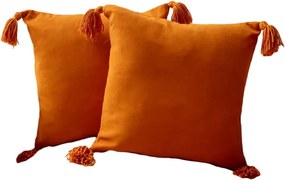 Federe decorative in set 2 pz 43x43 cm Puskul – Mioli Decor