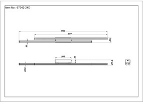 Globo 67342-24D - Plafoniera LED KIRINA LED/24W/230V 3000K nero