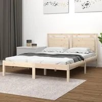 Giroletto in Legno Massello 150x200 cm 5FT King Size cod mxl 31457