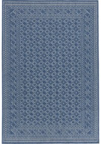 Tappeto blu per esterni 290x200 cm Terrazzo - Floorita