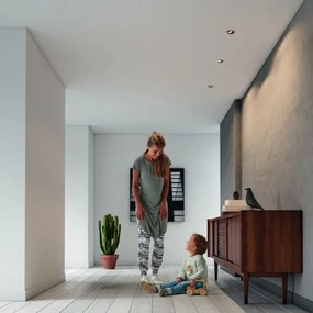 Philips 50393/17/PN - Set da 3 faretti LED RGBW dimmerabili per controsoffitto 1xGU10/4,8W/230V cromo + telecomando