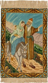 Tabriz Tappeto 80x110 (Iran) Annodato A Mano
