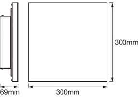 Ledvance - Plafoniera LED dimmerabile SMART+ FRAMELESS LED/20W/230V Wi-Fi