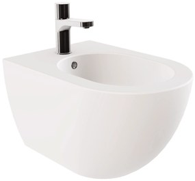 Bidet Sospeso Azzurra Ceramica "Comoda" Bianco Lucido