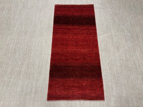 Loribaft Tappeto persiano 80x180 Rosso (Iran) Annodato A Mano