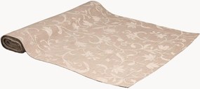 Tovagliolo in lino con orlo a giorno jacquard Minija