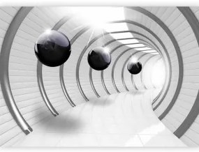 Fotomurale Futuristic Tunnel Adesiva 392x280