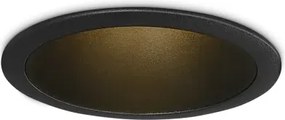 Tag faretto da incasso nero 7 w 50° 800 lm 4000 k d.8,5cm
