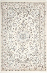 Nain Tappeto 210x140 Beige (Iran) Annodato A Mano