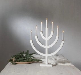 Decorazione luminosa bianca natalizia Anno - Star Trading