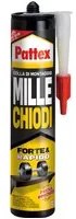 ADESIVO MILLECHIODI 'FORTE&RAPIDO' gr. 400 bianco PATTEX 12 PZ