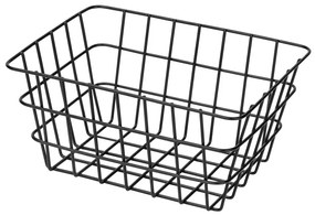 WENKO 24371100 - Cestino VIANA 18x25 cm nero