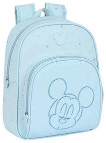 Zaino Scuola Mickey Mouse Clubhouse Baby Azzurro Chiaro (28 x 34 x 10 cm)