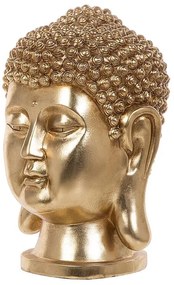 Statuetta decorativa oro 41 cm BUDDHA Beliani