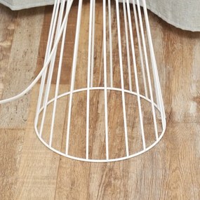 Lampada da terra MERCURE 1xE27/15W/230V bianca