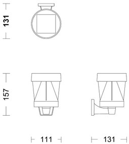 Philips - Applique a LED solare AVERY LED/1,8W/3,7V 2700K IP44