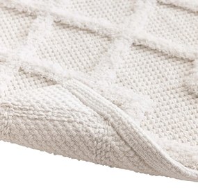 Tappetino per il bagno color crema 50x80 cm Otis – douceur d'intérieur