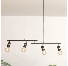 Eglo 900177 - Lampadario a sospensione con filo LURONE 4xE27/10W/230V