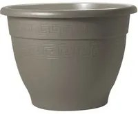 Vaso per Piante Rotondo in Plastica Interno Esterno Plasticotto Campana Idel Formato: 62/55 cm, Colore: Taupe