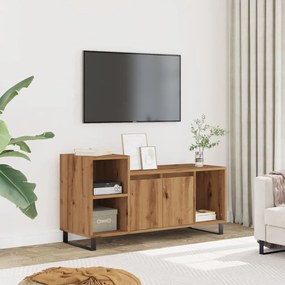 Mobile Tv Rovere Artigianale 100x35x55 Cm İn Legno Multistrato /