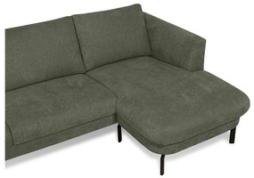 Divano angolare verde scuro (angolo destro) Gomero - Scandic